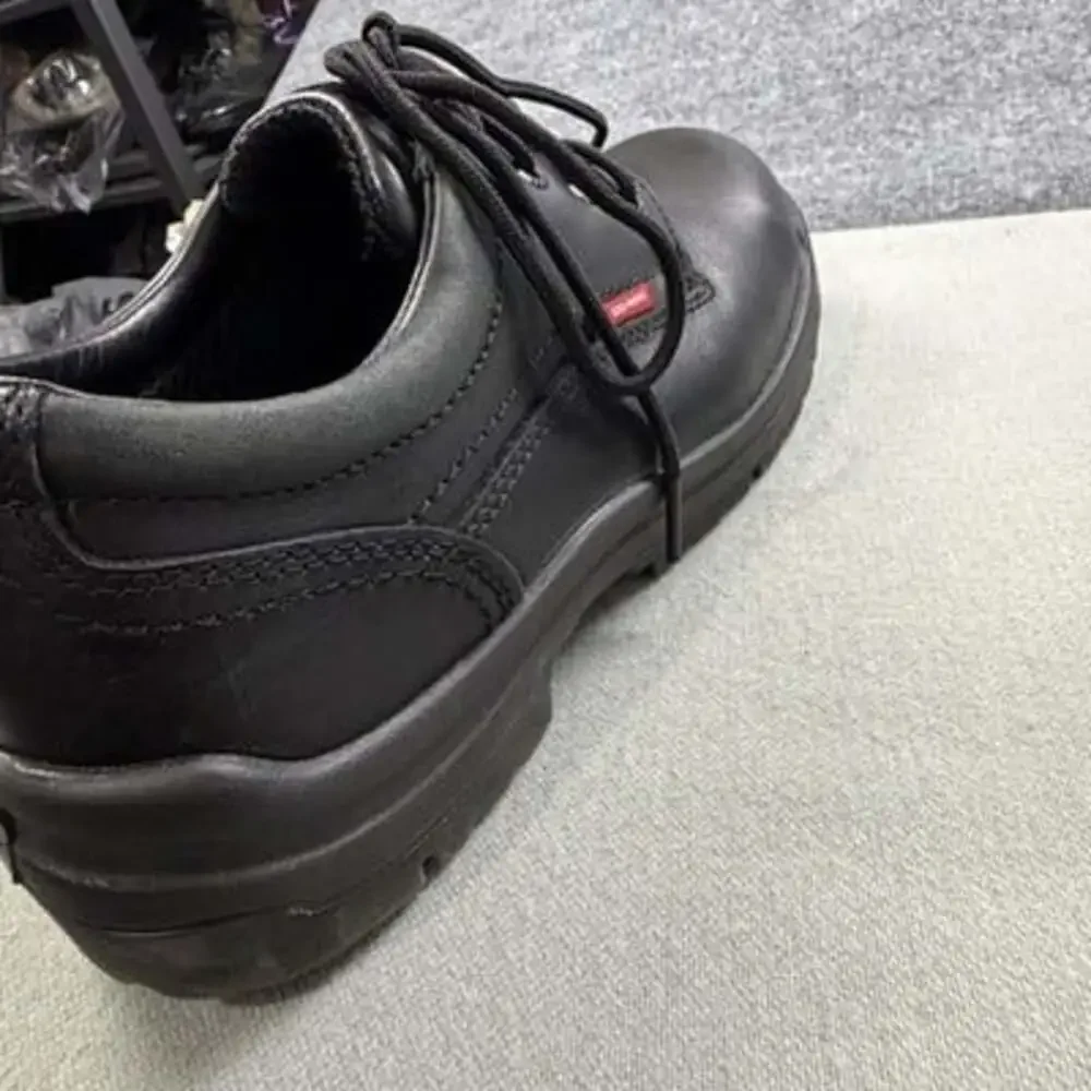 Red Wing Safety Toe Oxfords Mens 9 D Black Leather Work Shoes